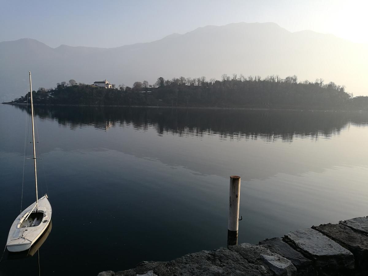 Rustico Vista Lago Daire Lezzeno Dış mekan fotoğraf